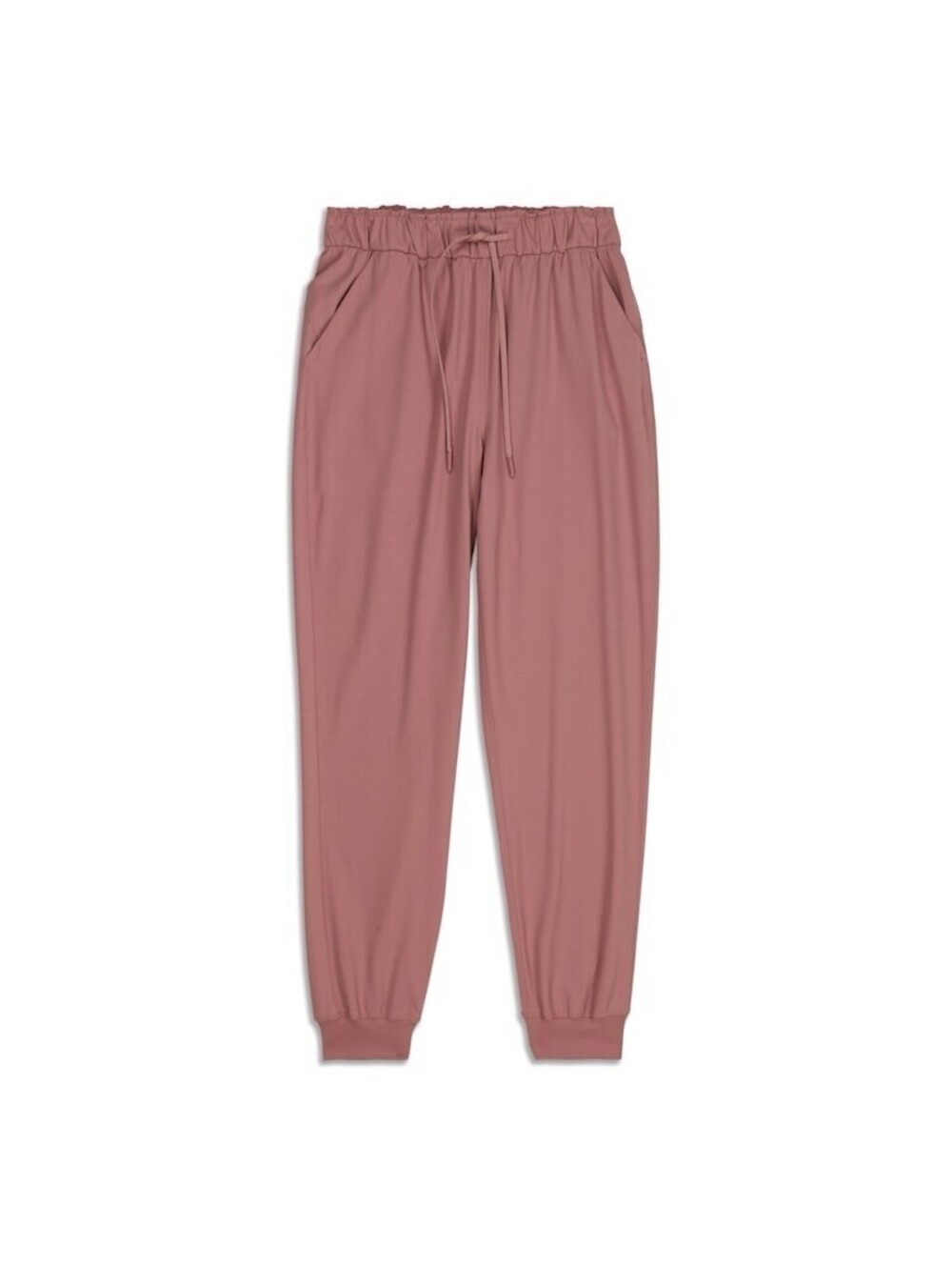 Lululemon Stretch High Rise Jogger Women’s Size 8 Pink Spiced Chai EUC